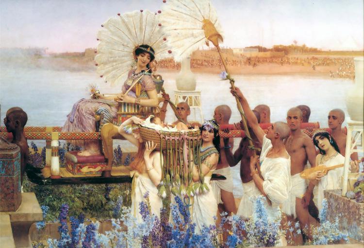 Alma-Tadema, Sir Lawrence The Finding of Moses (mk23) China oil painting art